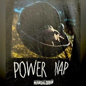 Disney Star Wars Mandalorian Baby Grogu Yoda The Child Power Nap TShirt BoxLunch
